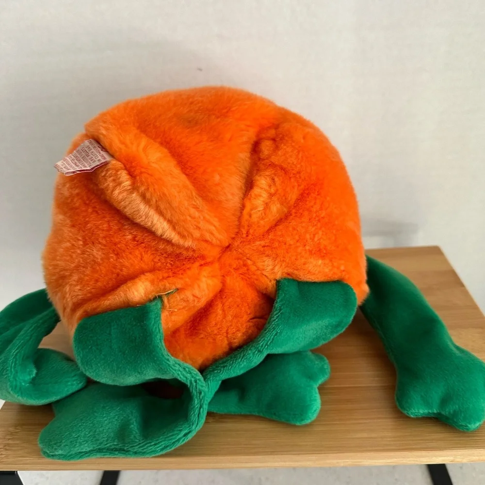 COPY - Vintage Halloween TY Plush Pumpkin jacko’lantern Beanie Buddies Collecti…